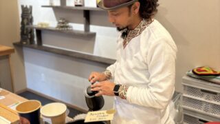 エチオピア出身バリスタ